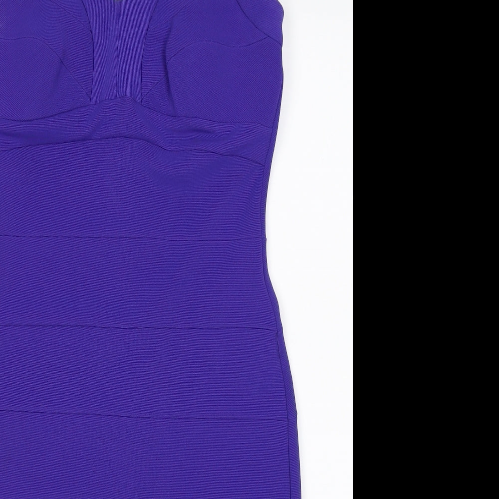 Julien Macdonald Womens Blue   Bodycon  Size 12