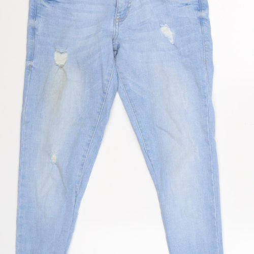 Denim Co Womens Blue  Denim Skinny Jeans Size 4 L23 in
