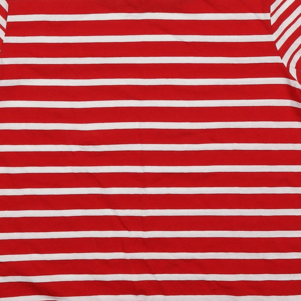 ESMARA Womens Multicoloured Striped  Basic T-Shirt Size 8