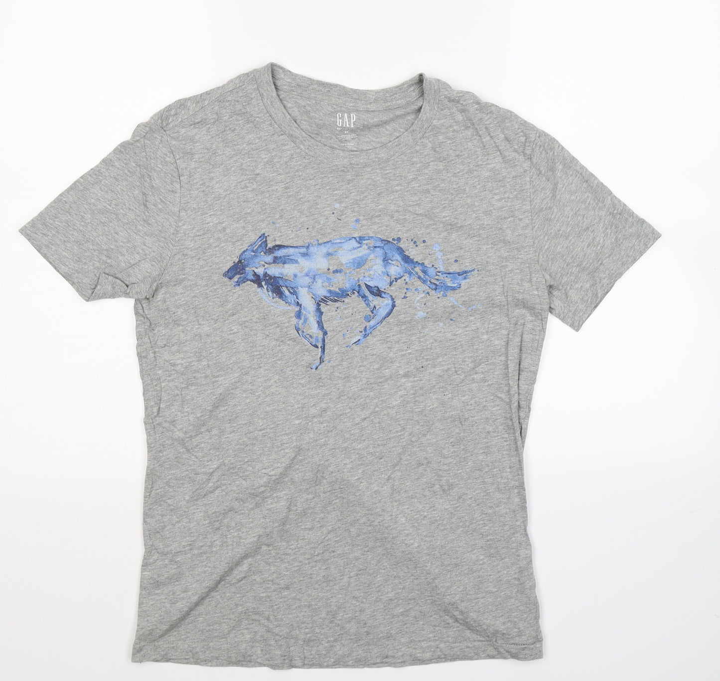 Gap Mens Grey    T-Shirt Size XS
