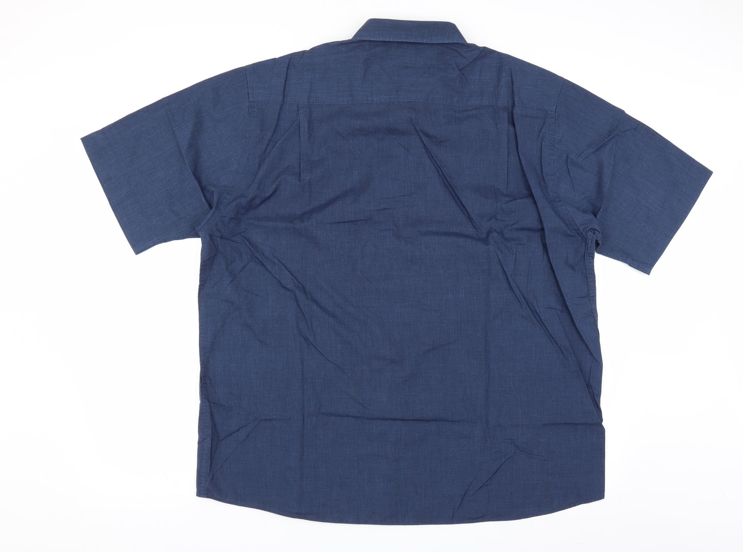 BHS Mens Blue    Button-Up Size 17.5