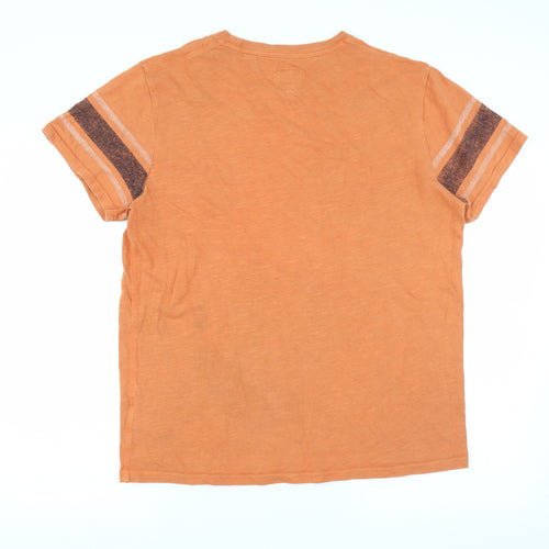 Superdry Mens Orange    T-Shirt Size XL