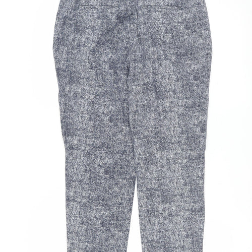 Marks and Spencer Womens Blue   Trousers  Size 12 L25 in - tapered leg