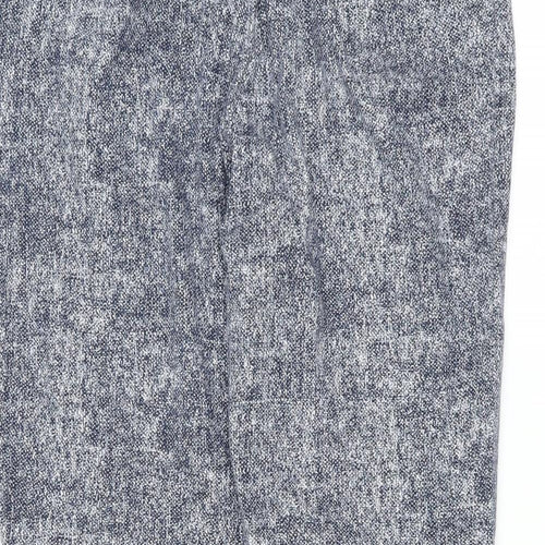 Marks and Spencer Womens Blue   Trousers  Size 12 L25 in - tapered leg