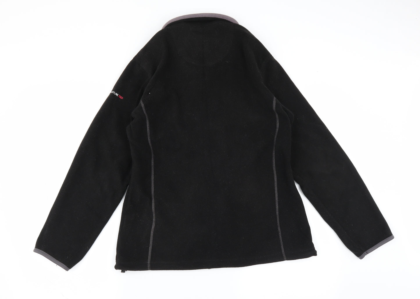 Regatta Womens Black  Fleece Full Zip Jumper Size 12