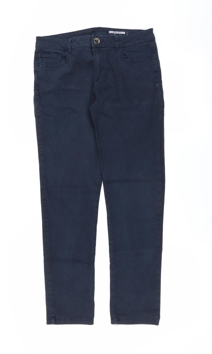 Preworn Womens Blue  Denim Skinny Jeans Size 30 in L27 in