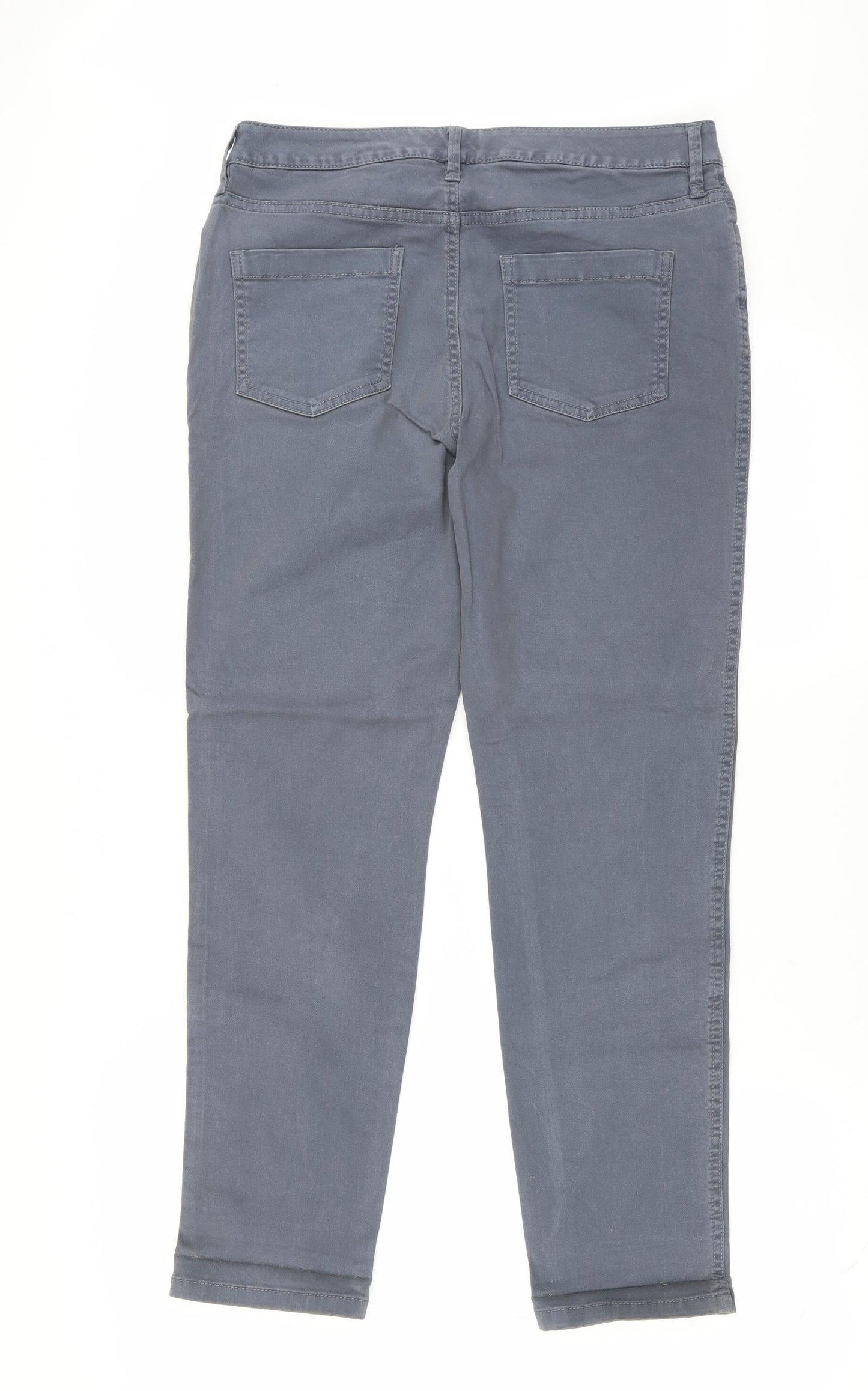 F&F Womens Grey   Straight Jeans Size 12 L28 in