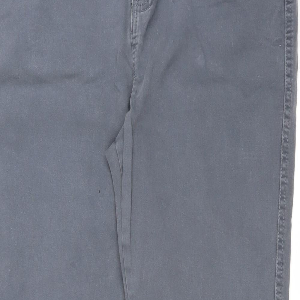 F&F Womens Grey   Straight Jeans Size 12 L28 in