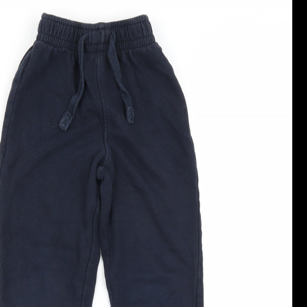Lily & Dan Boys Blue   Jogger Trousers Size 4-5 Years