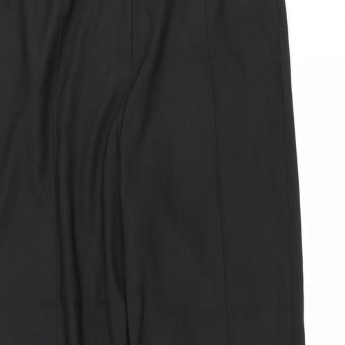PRETTYLITTLETHING Womens Black   Trousers  Size 8 L28 in