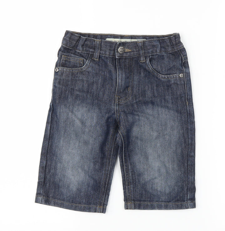 Denim Co Boys Blue  Denim Bermuda Shorts Size 5-6 Years