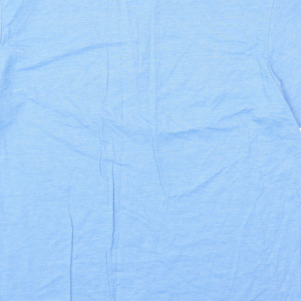 Atlantic Bay Mens Blue    T-Shirt Size L