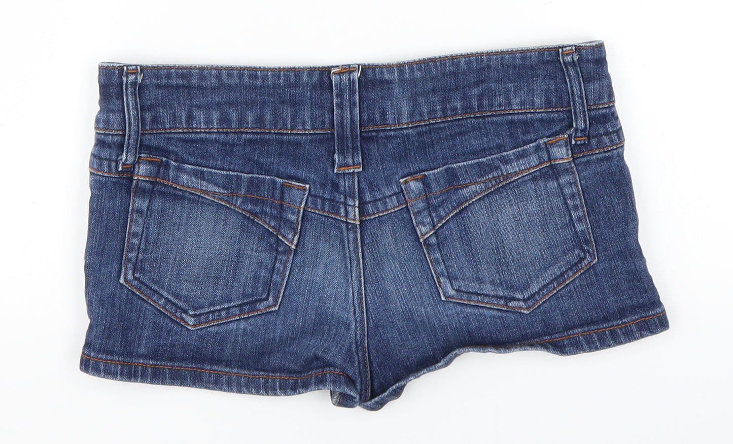 Young Dimension Girls Blue  Denim Hot Pants Shorts Size 11-12 Years