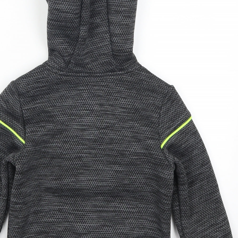 F&F Boys Grey   Full Zip Hoodie Size 3-4 Years  - Vroooom Car