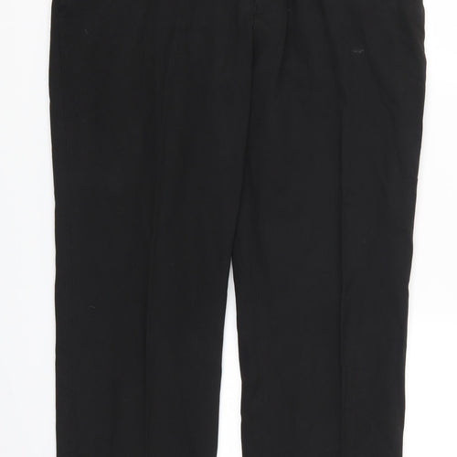 George Mens Black   Trousers  Size 34 L29 in