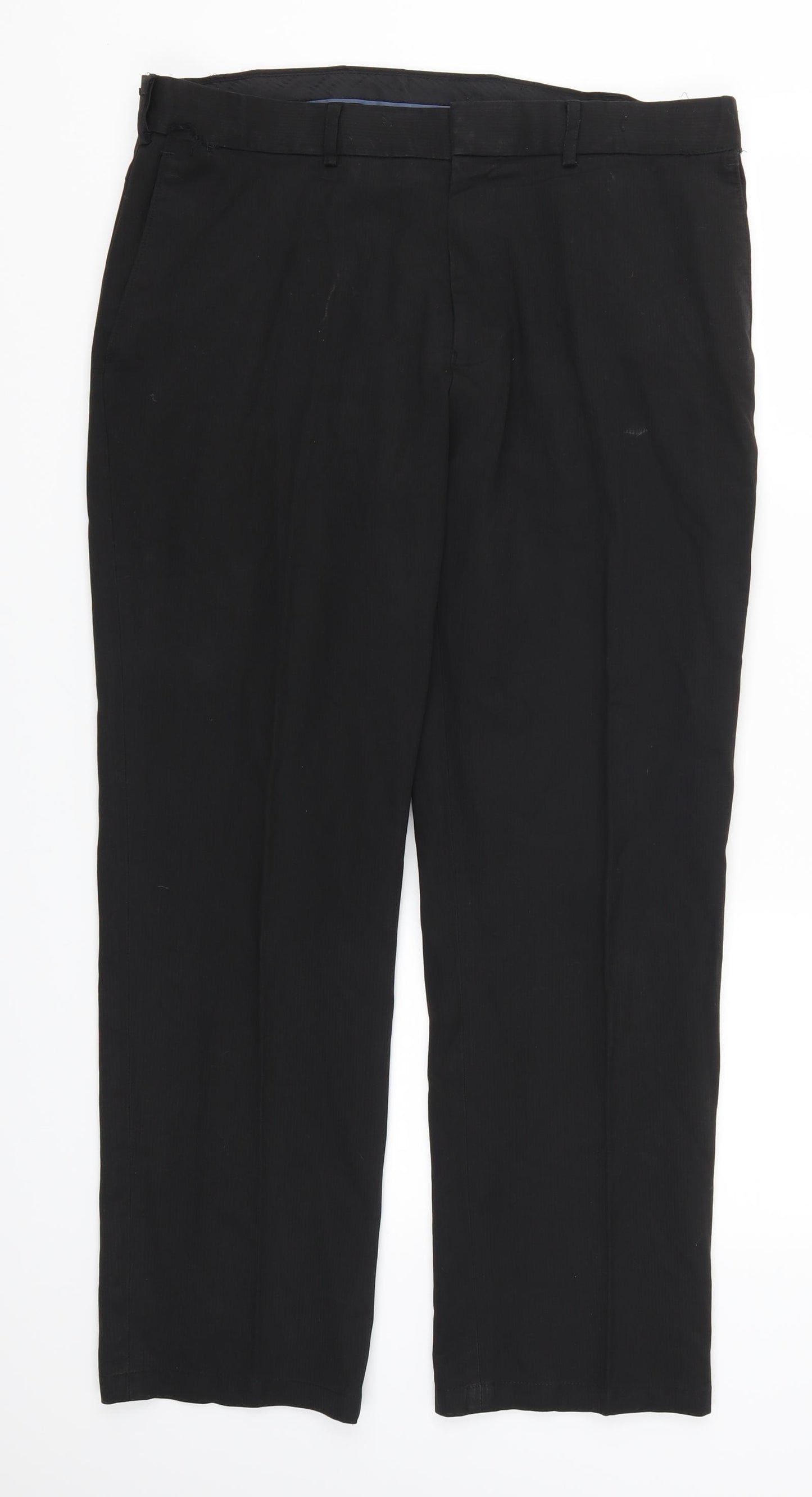 George Mens Black   Trousers  Size 34 L29 in