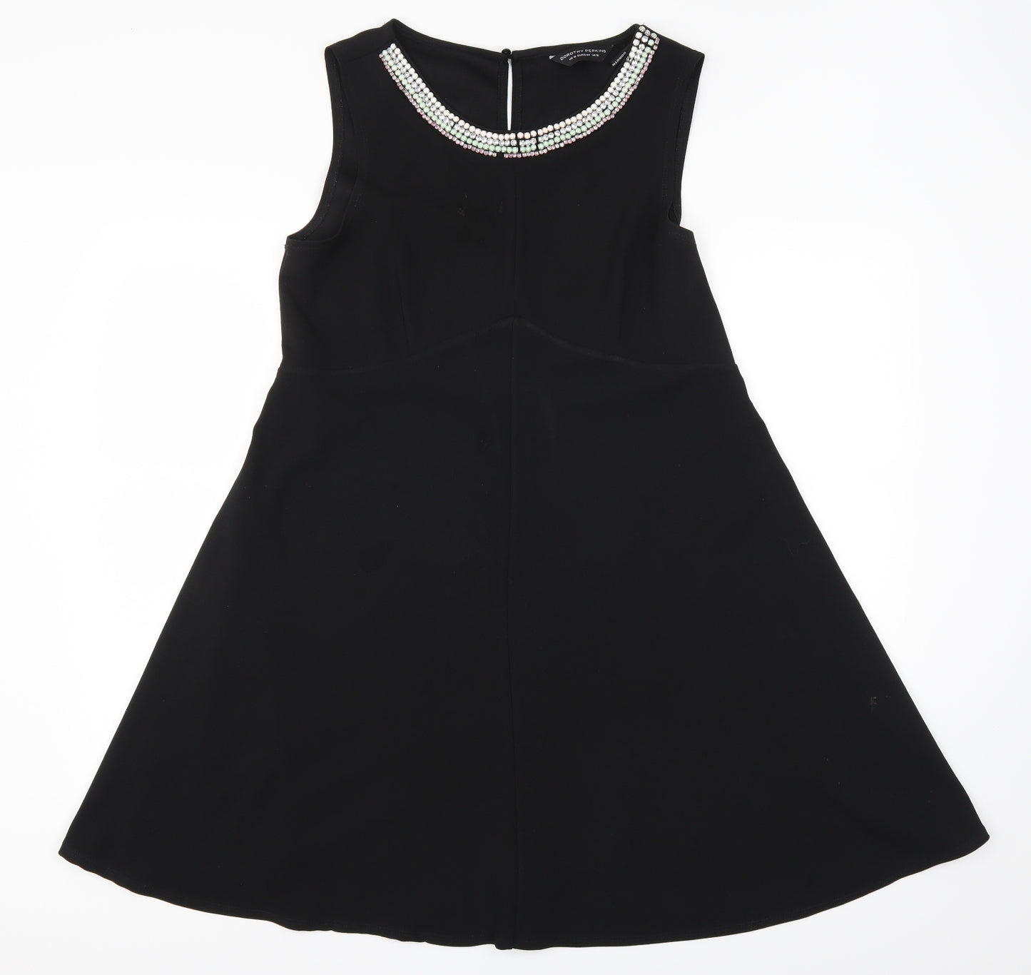 Dorothy Perkins Womens Black   A-Line  Size 16