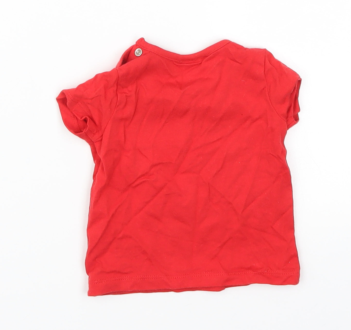 NEXT Baby Red   Basic T-Shirt Size 0-3 Months  - You, Me & a Big Adventure