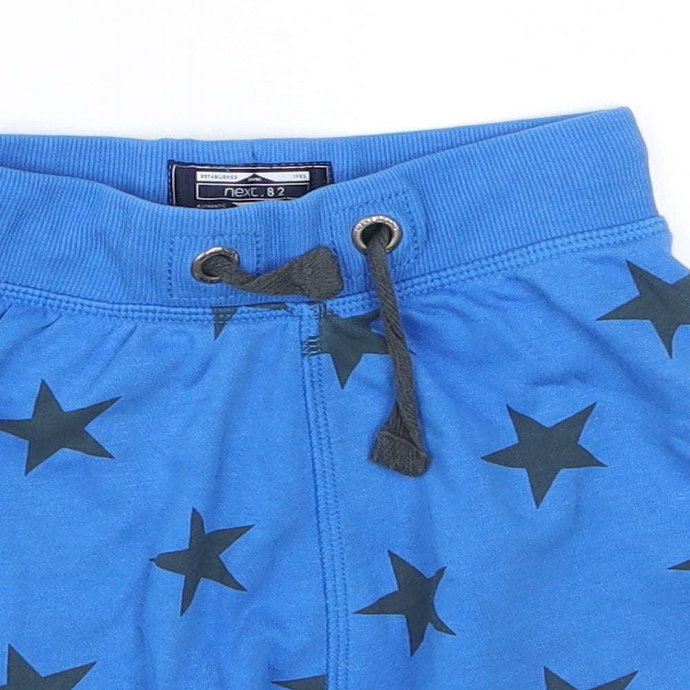 NEXT Boys Blue   Sweatpants Trousers Size 2-3 Years - Stars