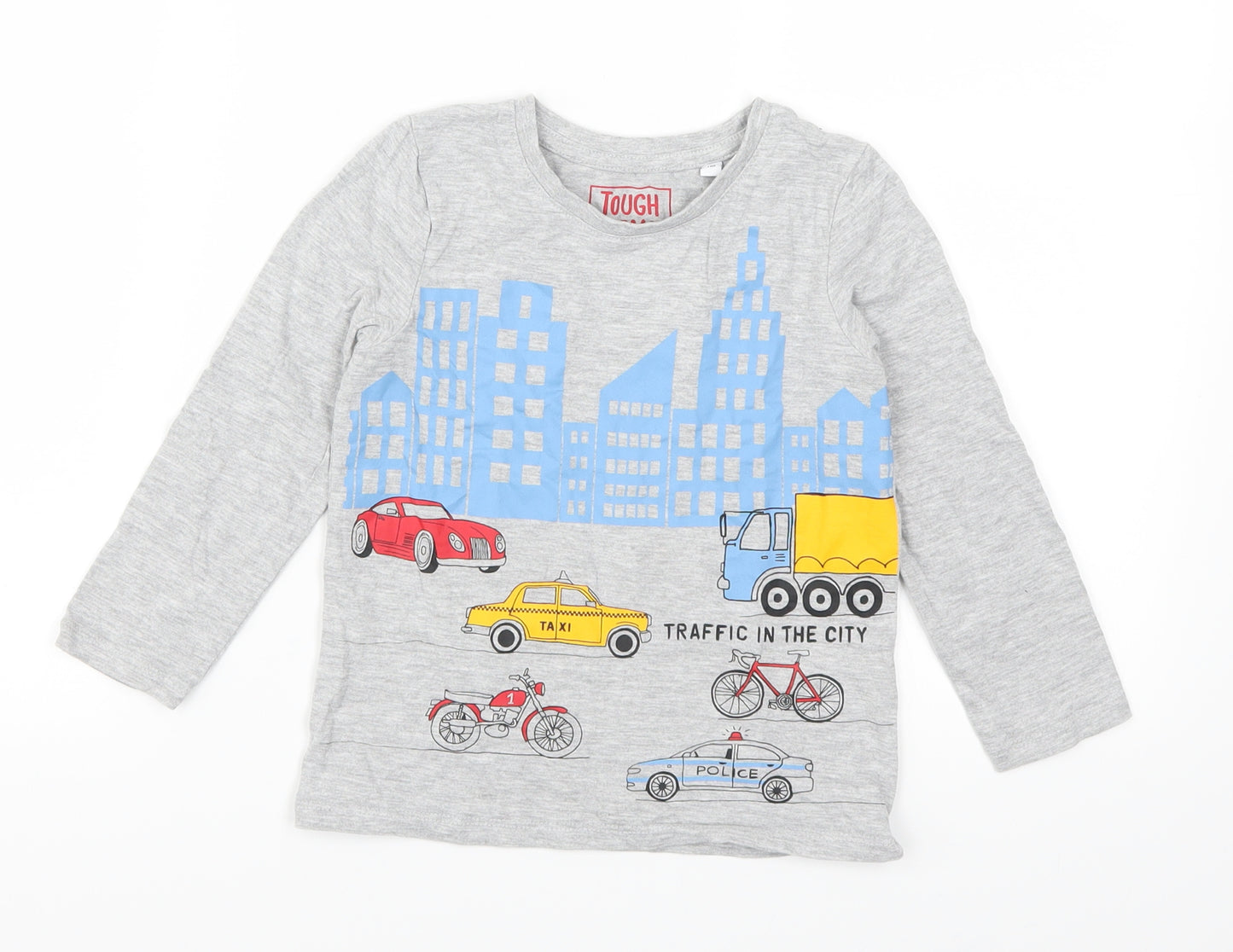 Palomino Boys Grey   Basic T-Shirt Size 5 Years  - CityTraffic