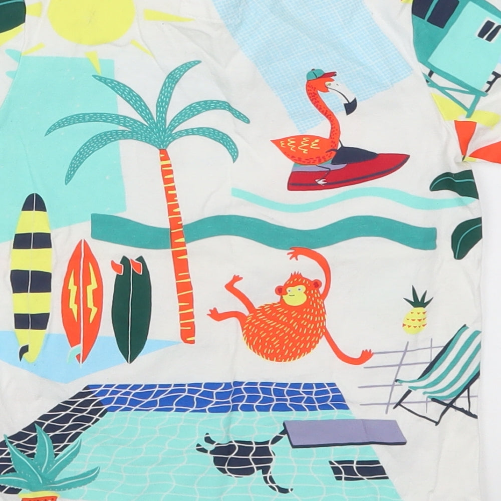 TU Baby Multicoloured   Basic T-Shirt Size 18-24 Months  - Animal Beach