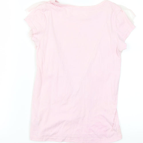 NEXT Girls Pink   Basic T-Shirt Size 10 Years