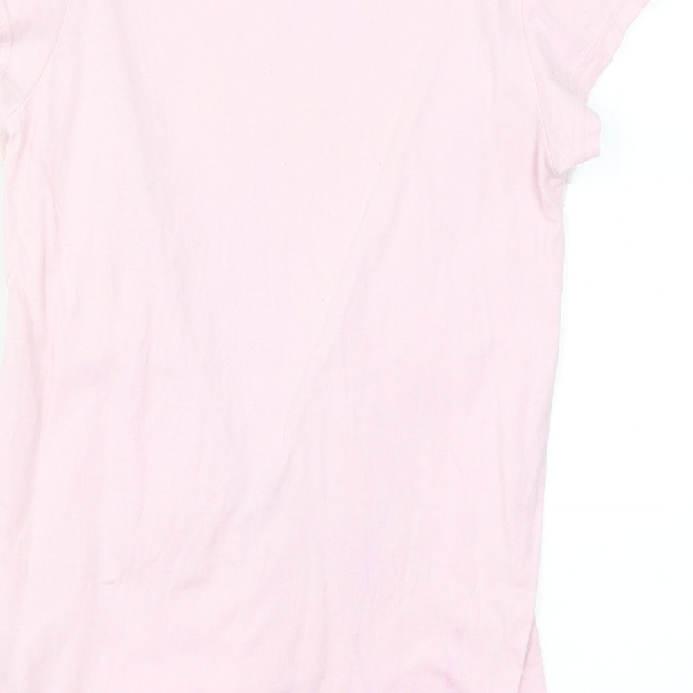 NEXT Girls Pink   Basic T-Shirt Size 10 Years