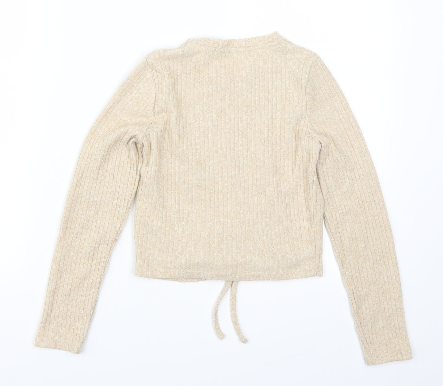 Candy Couture Girls Beige   Pullover Jumper Size 10 Years