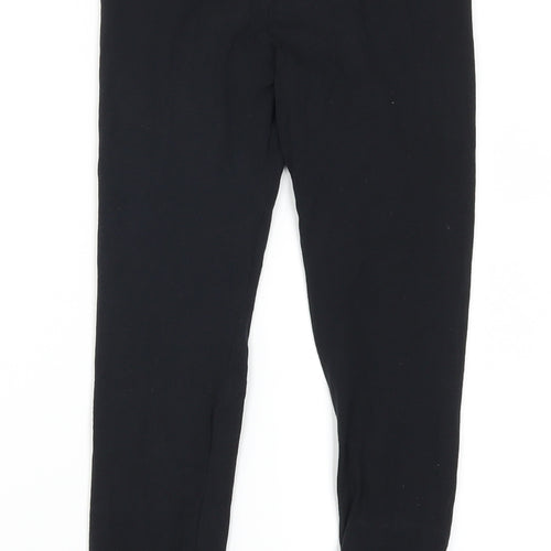 George Girls Black   Carrot Trousers Size 9-10 Years - Believe In Yourself
