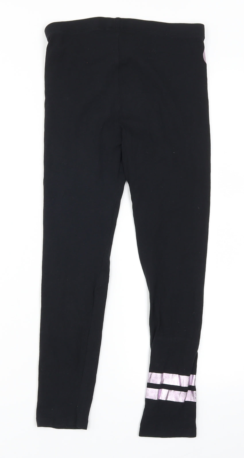 George Girls Black   Carrot Trousers Size 9-10 Years - Believe In Yourself