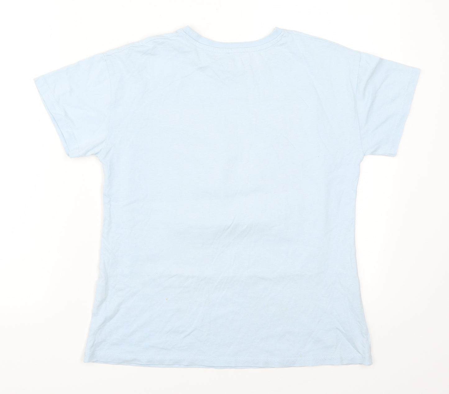 River Island Girls Blue   Basic T-Shirt Size 9-10 Years  - L'amour