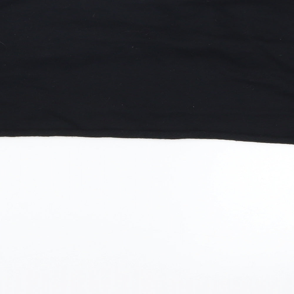 Pretty Little Thing Womens Black   Pullover Sweatshirt Size 8  - Cropped