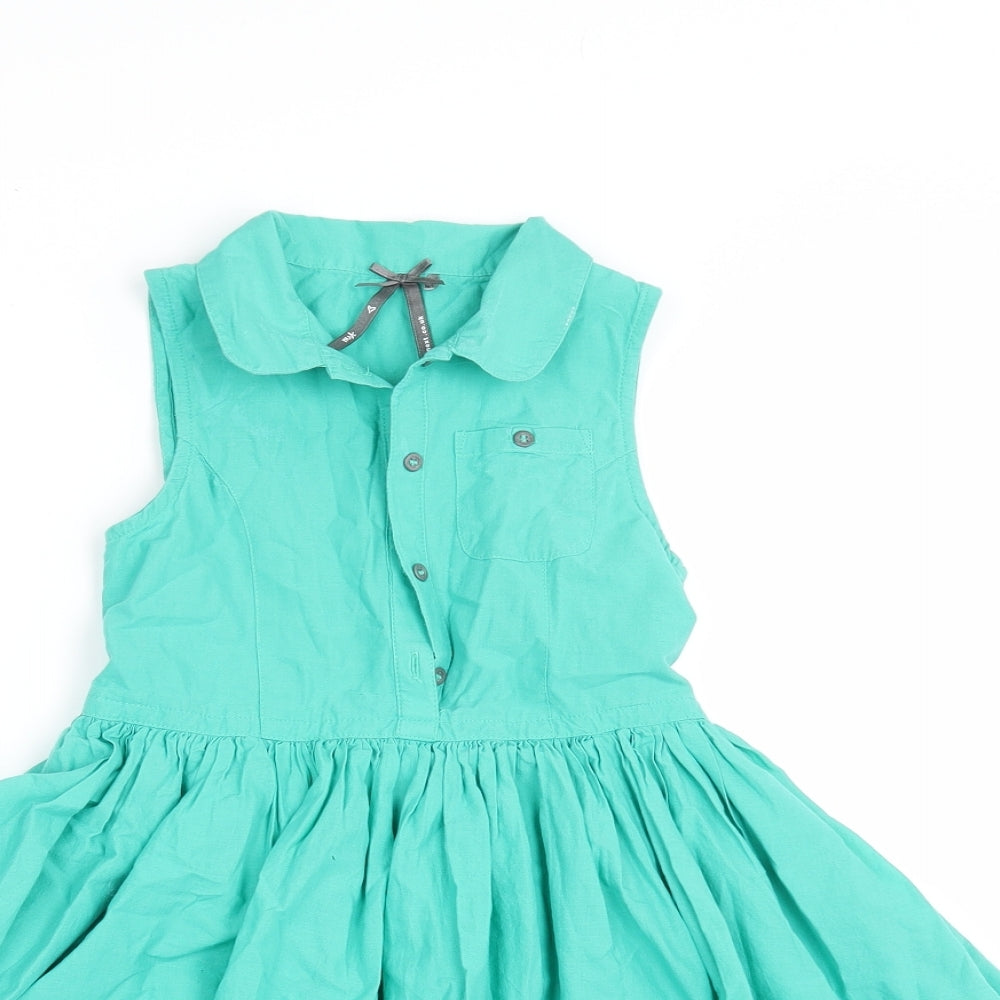 NEXT Girls Green   Fit & Flare  Size 5 Years