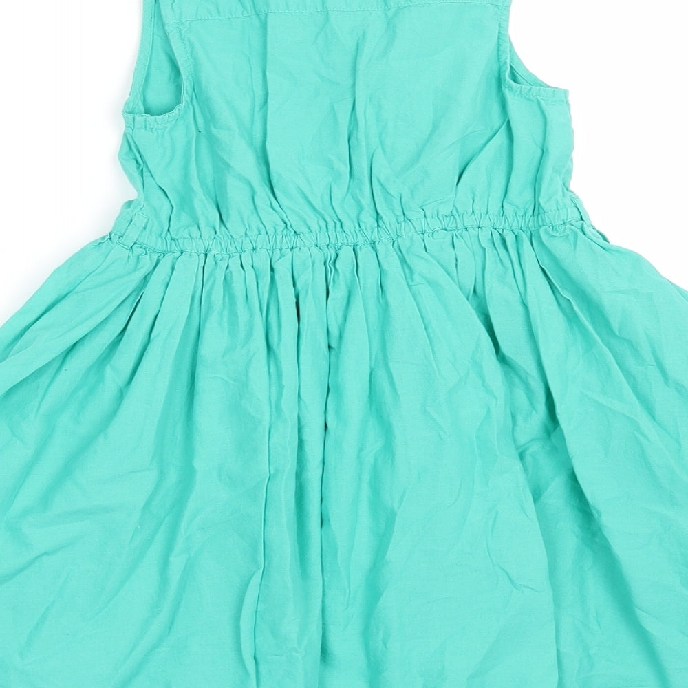 NEXT Girls Green   Fit & Flare  Size 5 Years