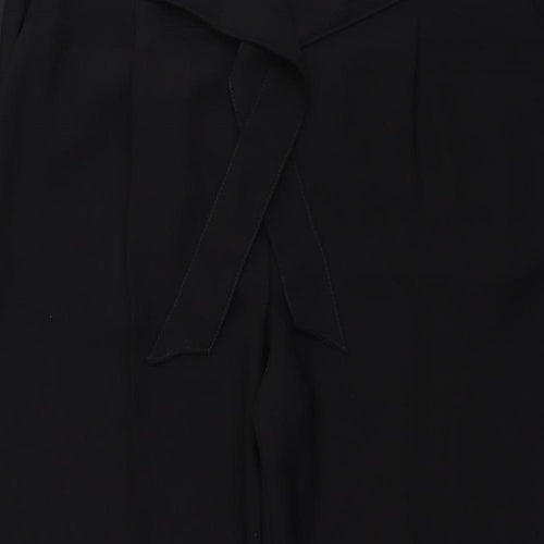 Marks and Spencer Womens Black   Dress Pants Trousers Size 18 L24 in - tapered
