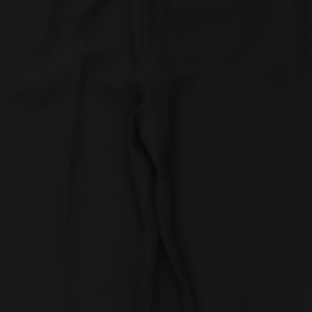 Marks and Spencer Womens Black   Dress Pants Trousers Size 18 L24 in - tapered