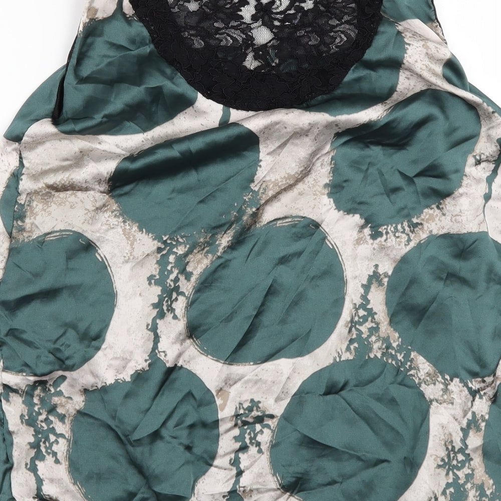 Preworn Womens Green   Tunic Blouse Size M