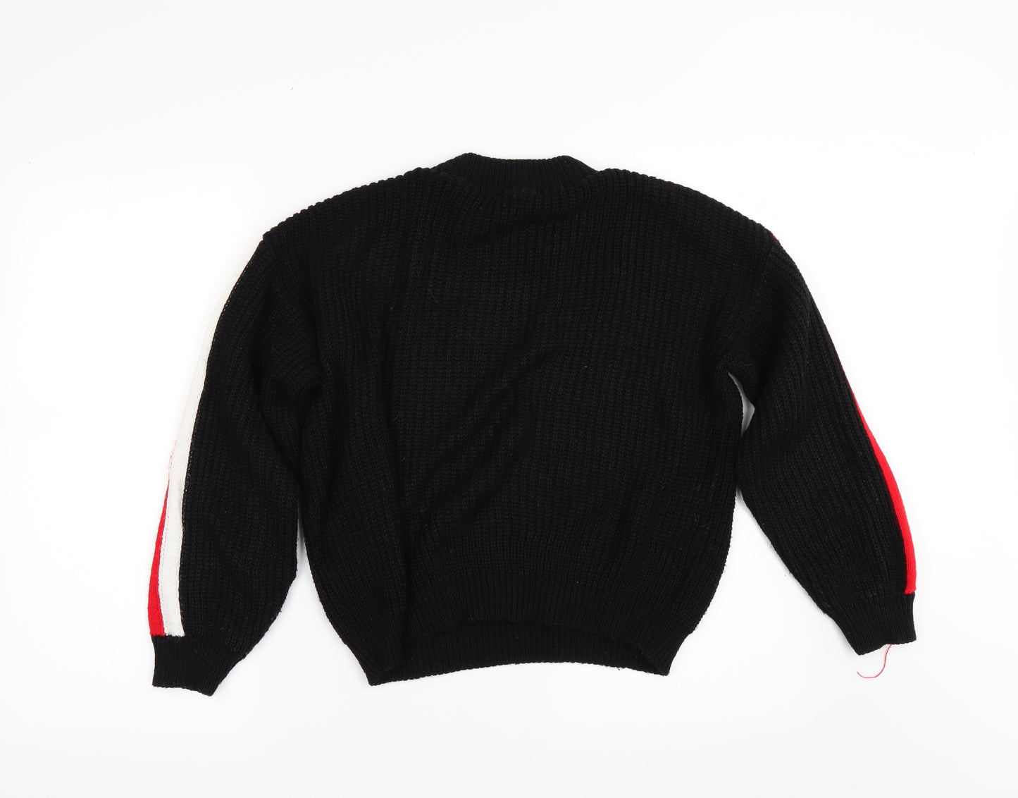 I SAW IT FIRST Womens Black   Pullover Jumper Size L