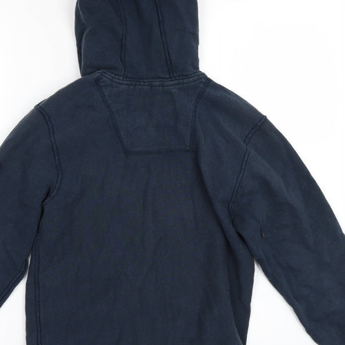 George Boys Blue   Full Zip Hoodie Size 9-10 Years