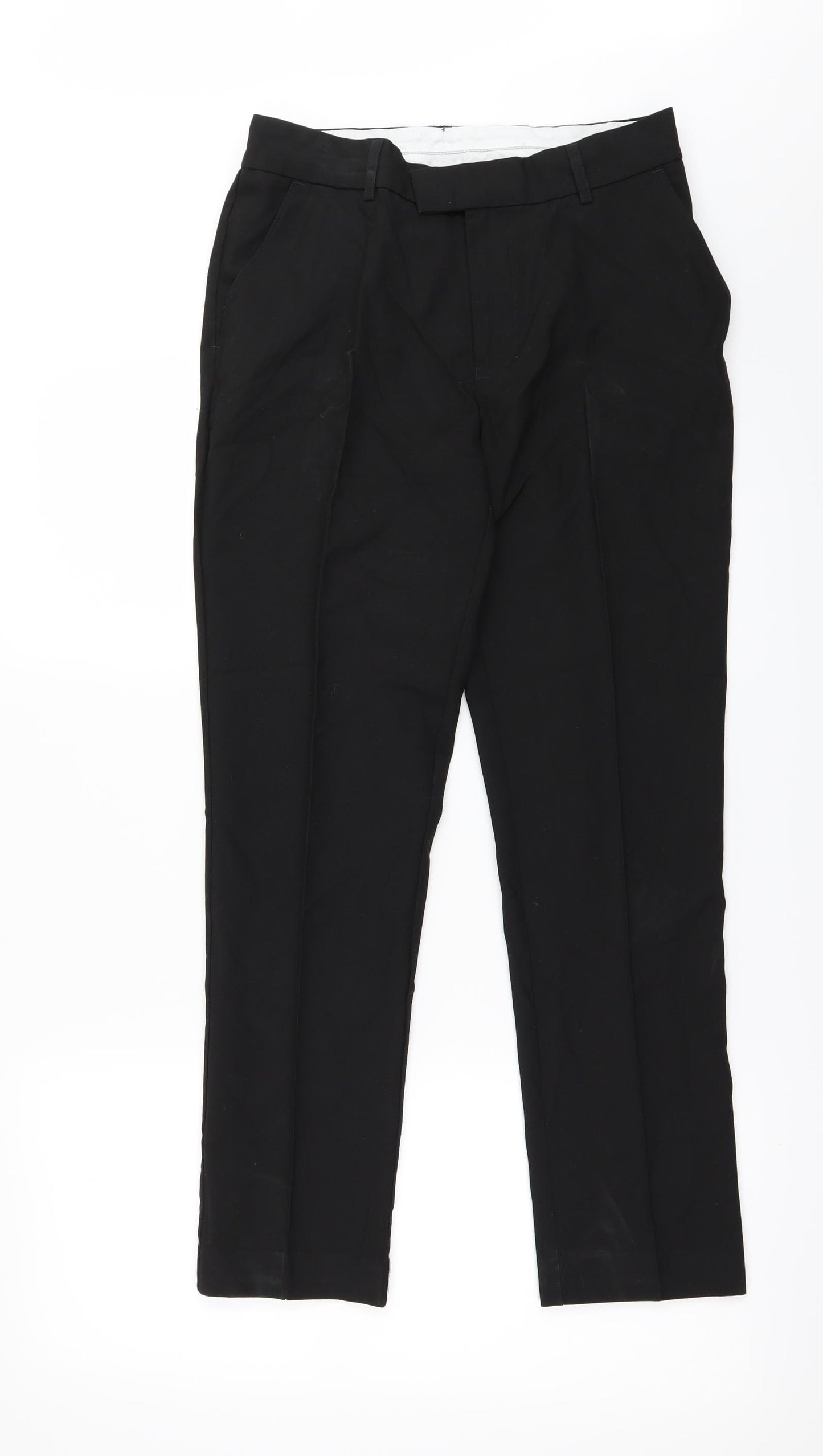 Marks and Spencer Boys Black   Dress Pants Trousers Size 11-12 Years