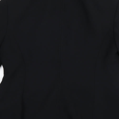 NEXT Womens Black Spotted  Jacket Suit Jacket Size 10