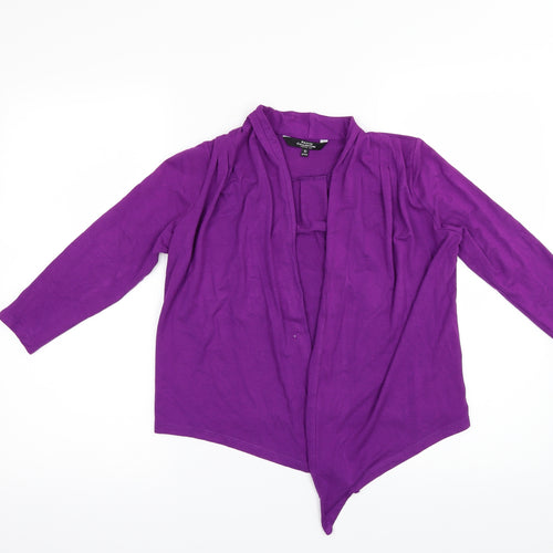 Debenhams Womens Purple   Shrug Jumper Size 10