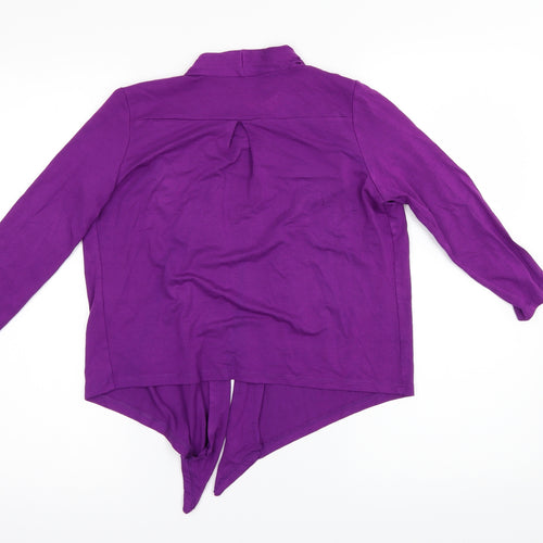 Debenhams Womens Purple   Shrug Jumper Size 10