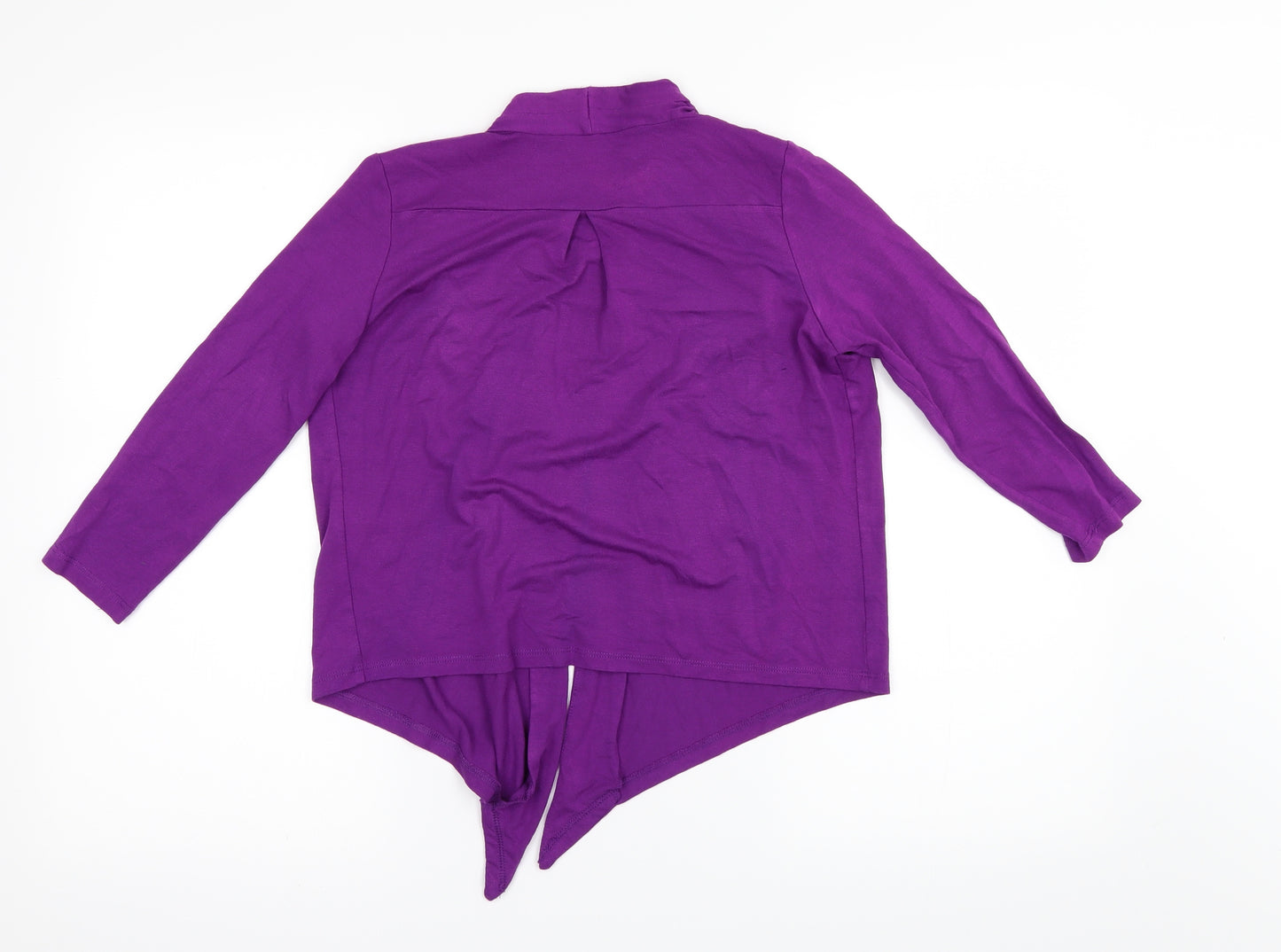 Debenhams Womens Purple   Shrug Jumper Size 10