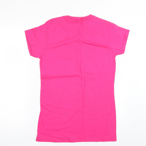 Gildan Womens Pink   Basic T-Shirt Size XL  - BRITISH SUPERBIKES