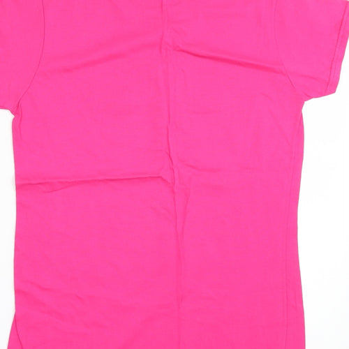 Gildan Womens Pink   Basic T-Shirt Size XL  - BRITISH SUPERBIKES