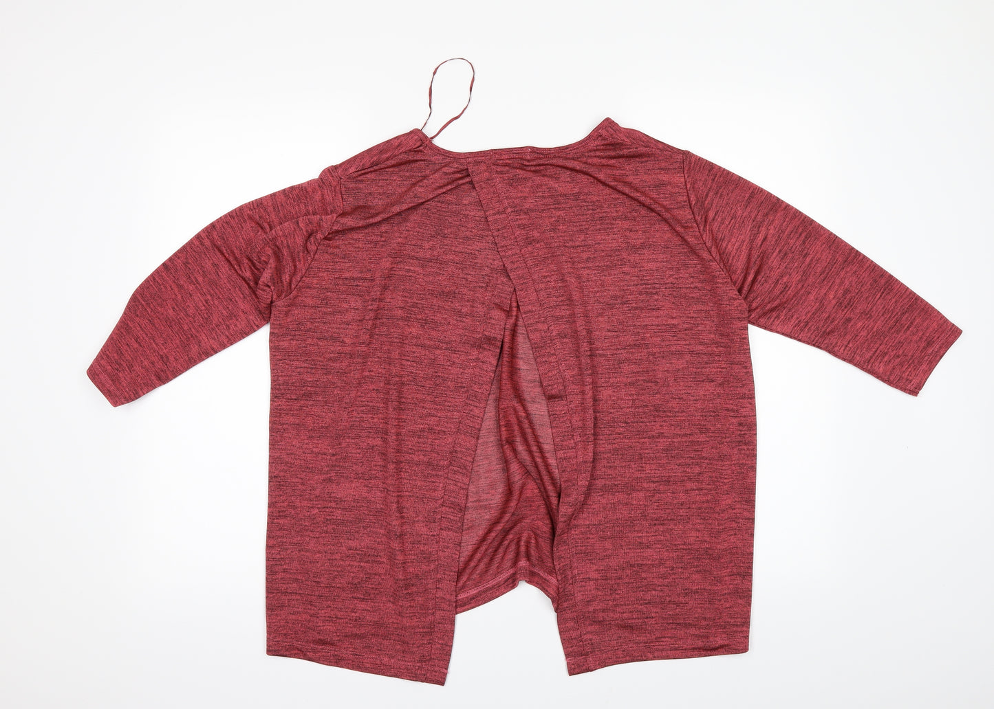 Papaya Womens Orange   Pullover Jumper Size M  - BACK SPLIT