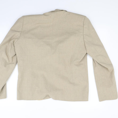 Blanchelle Womens Beige   Jacket  Size 12
