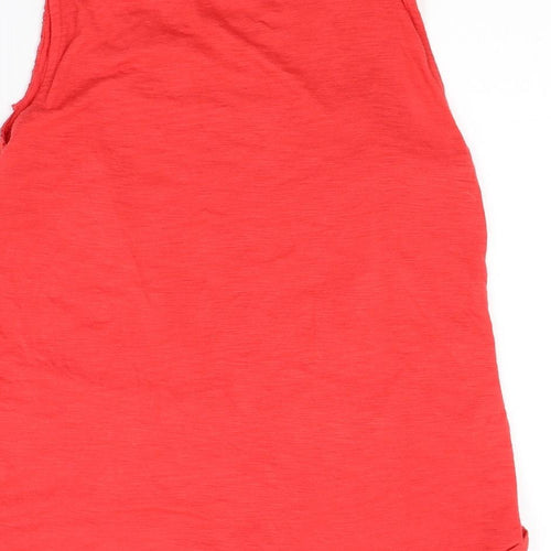 Papaya Womens Red  Jersey Basic Tank Size 8