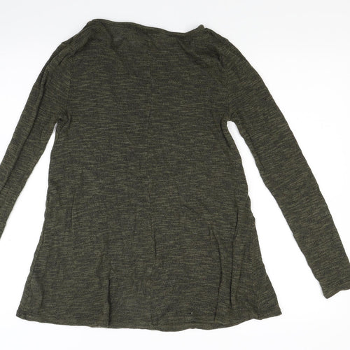 New Look Womens Green  Knit Pullover Jumper Size 8